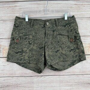 Marmot‎ Ginny Floral 4" Hiking Shorts Women's Size 8 Green
